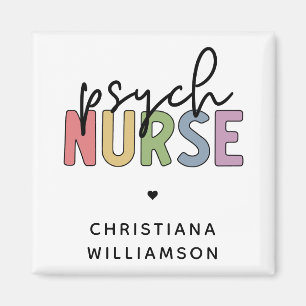 Individuelle Name Psych Nurse Psychiatrische Kra Magnet