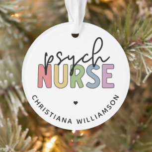 Individuelle Name Psych Nurse Psychiatrische Kra Ornament