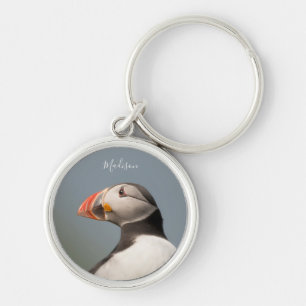 Individuelle Name Puffin Schlüsselketten Schlüsselanhänger