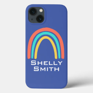 Individuelle Name Rainbow Apple iPhone Case Smartp