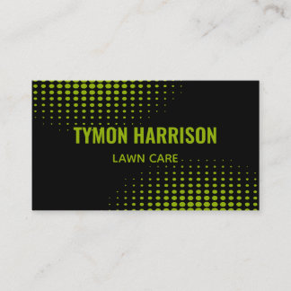 Individuelle Name Rasenpflege Visitenkarte