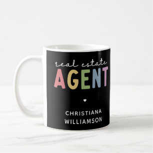 Individuelle Name Real Anwesen Agent Geschenke v Kaffeetasse