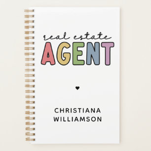 Individuelle Name Real Anwesen Agent Geschenke v Planer