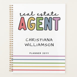 Individuelle Name Real Anwesen Agent Geschenke v Planer