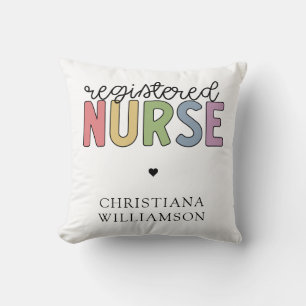 Individuelle Name Registriert Krankenversicherung Kissen