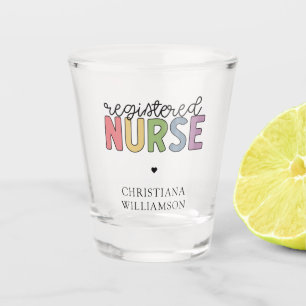 Individuelle Name Registriert Krankenversicherung  Schnapsglas