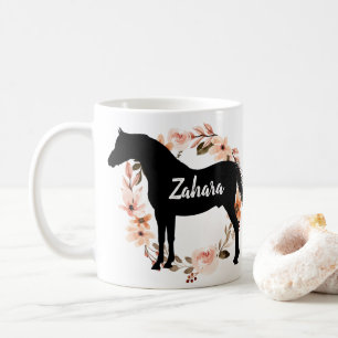 Individuelle Name Reiten Coff Kaffeetasse