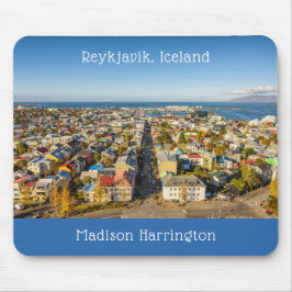 Individuelle Name Reykjavik Island Mousepad