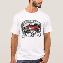 Individuelle Name Rockabilly Roadster Speed Shop G