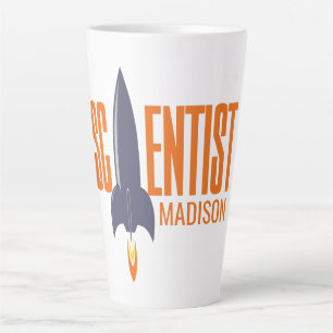 Individuelle Name Rocket Scientist Milchtasse