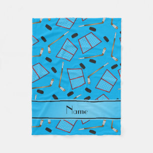 Individuelle Name Rockhockeyschläger Fleecedecke