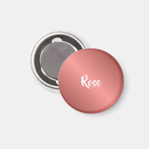 Individuelle Name Rose Gold Magnet
