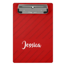 Individuelle Name roter diagonaler Kunststoff stru