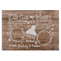 Individuelle Name Santa Tray Weihnachten Abend Lec