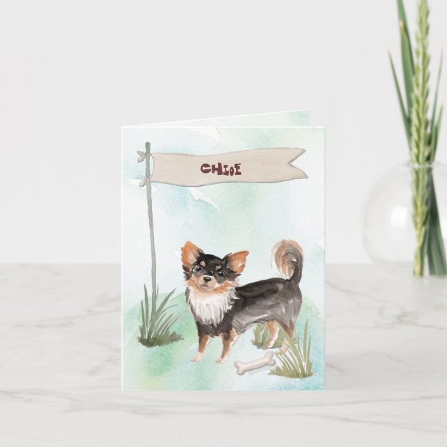 Individuelle Name Schokolade Labrador Haustier Hun (Vorderseite)