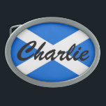 Individuelle Name Scottish Flag bcnt Ovale Gürtelschnalle<br><div class="desc">Individuelle Name Scottish Flag Gürtelschnalle Design © Trinkets and Things 2017 - AHP Design. Alle Rechte vorbehalten. 030417</div>
