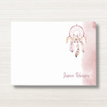 Individuelle Name Script Boho Dream Catcher Wasser