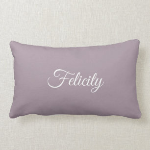 Individuelle Name Script Initial Letter F Modern E Lendenkissen