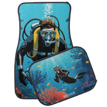 Individuelle Name Scuba Diver