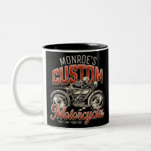 Individuelle Name Skeleton Motorrad-Shop