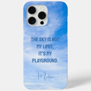 Individuelle Name Sky Quote Case-Mate iPhone Hülle
