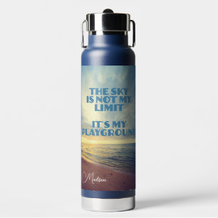 Individuelle Name Sky Quote Trinkflasche