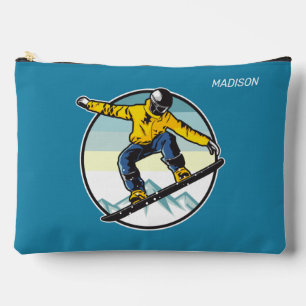Individuelle Name SNOWBOARDER Zubehörtasche