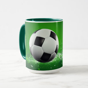 Individuelle Name Soccer Ball Tasse