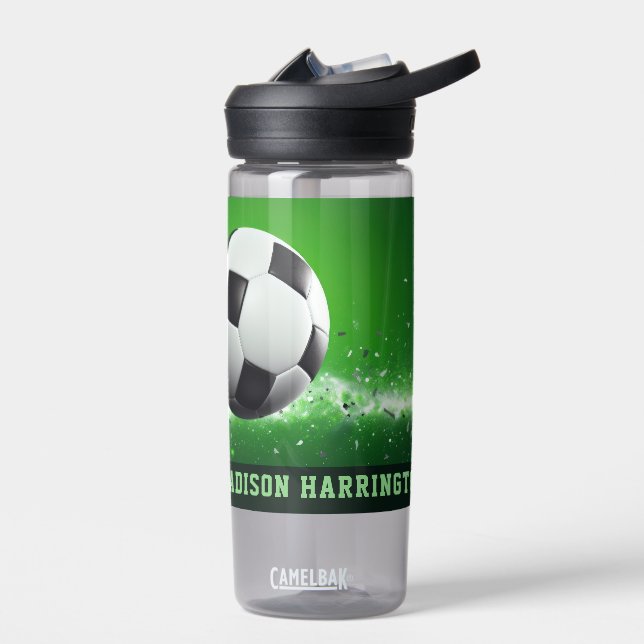 Individuelle Name Soccer Ball Trinkflasche (Links)