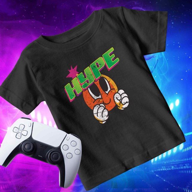 Individuelle Name Social auf Back Hype Streamer Ga Baby T-shirt (Von Creator hochgeladen)