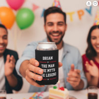 Individuelle Name Spaß Cool den Mann Der Mythos de