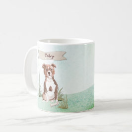 Individuelle Name Staffordshire Bull Terrier Pet D Kaffeetasse