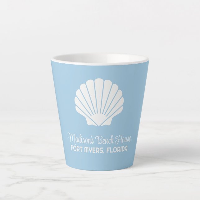 Individuelle Name, Standort und Farbähnlich Milchtasse (Vorderseite)