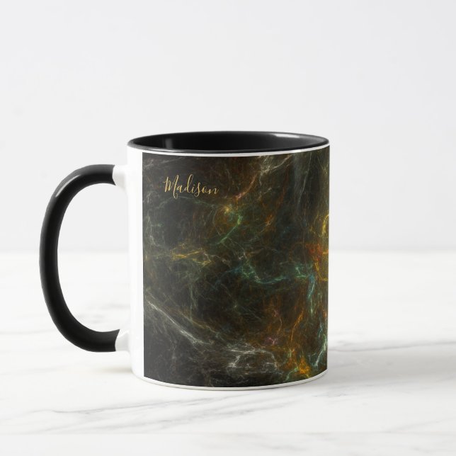 Individuelle Name Star Field Tasse (Links)