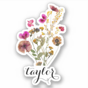 Individuelle Name Sticker