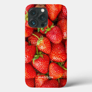 Individuelle Name Strawberries Case-Mate iPhone Hülle