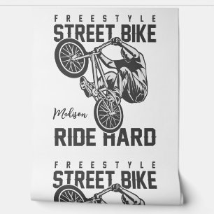 Individuelle Name Street Bike Tapete