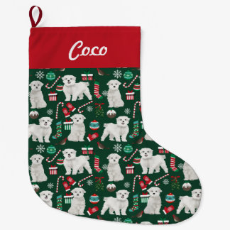 individuelle Name-Strumpf Großer Weihnachtsstrumpf