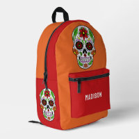 Individuelle Name Sugar Skull