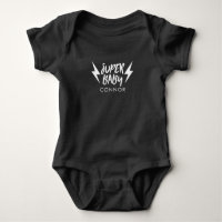Individuelle Name Super Baby Lightning Bolt Rock'n