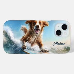 Individuelle Name Surfhund Case-Mate iPhone Hülle