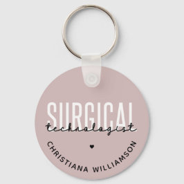Individuelle Name Surgical Technologe Med Surg Tec Schlüsselanhänger