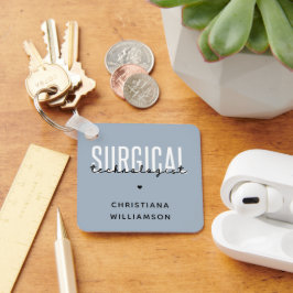 Individuelle Name Surgical Technologe Med Surg Tec Schlüsselanhänger