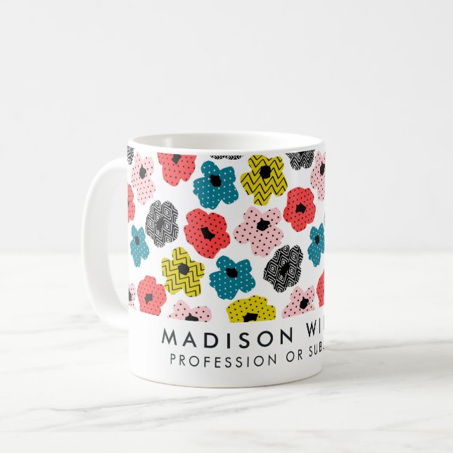 Individuelle Name Tasse (Vorderseite Links)