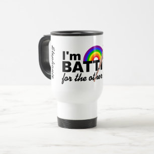 individuelle Name-Tasse "Batch für das andere Team Reisebecher