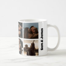 individuelle Name Tasse, personalisiertes Paar Tas