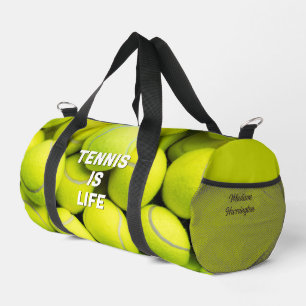 Individuelle Name Tennis Balls Duffle Bag