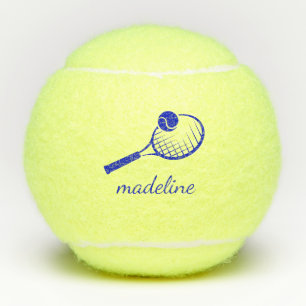 Individuelle Name Tennisbälle