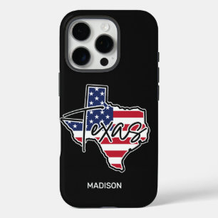 Individuelle Name Texas iPhone 16 Pro Hülle