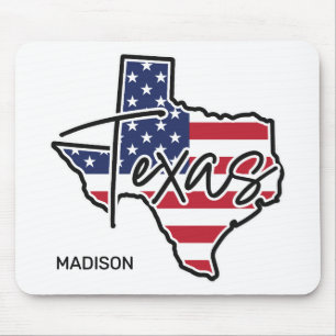 Individuelle Name Texas Mousepad